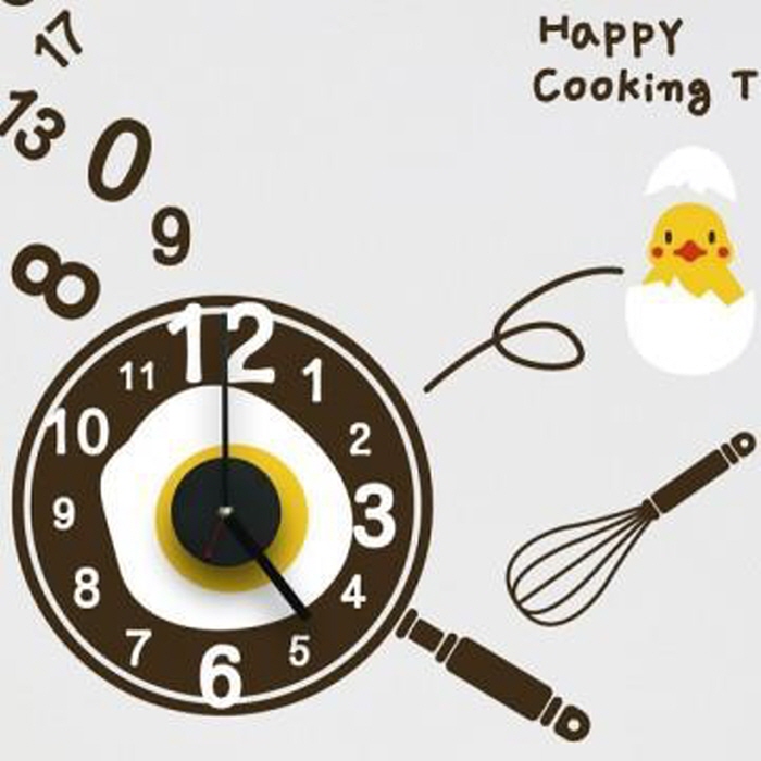 [MOV-006] 디자인시계_Happy Cooking