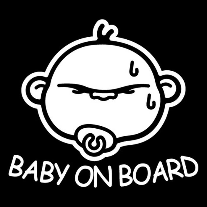 [LSC-202] 자동차스티커_쭈쭈_Baby on Board