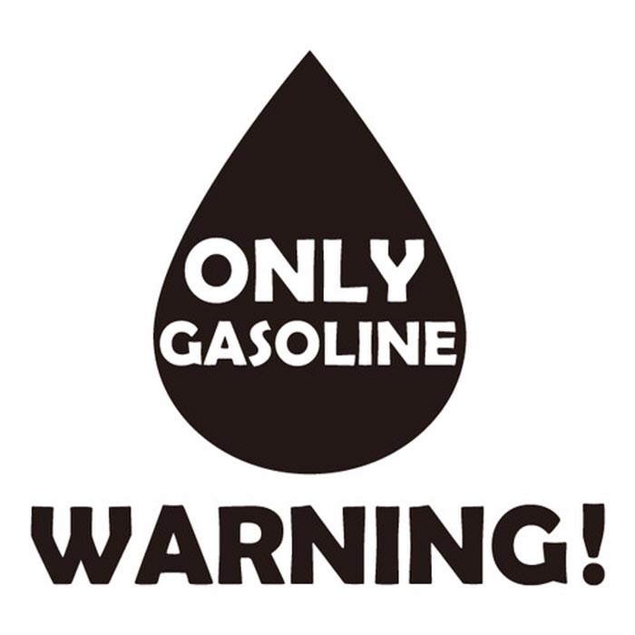 [LSC-285] 자동차스티커_Only Gasoline