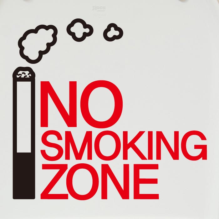 [SMP-019]금연스티커_담배연기 NO SMOKING ZONE